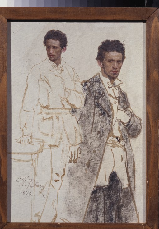 Portrait of Nikolai Ventsel à Ilja Efimowitsch Repin