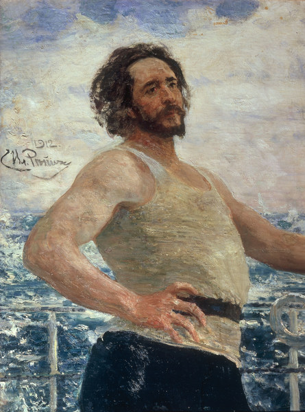Leonid Andrejew / Gemälde von Repin à Ilja Efimowitsch Repin