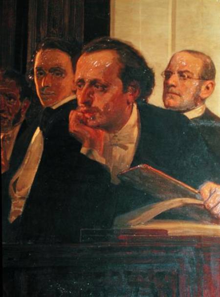 Michal Kleopas Oginski (1765-1833), Frederic Chopin (1810-49) and Stanislaw Moniuszko (1819-72), fro à Ilja Efimowitsch Repin