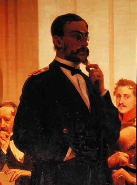 Nikolai Andreyevich Rimsky-Korsakov (1844-1908), from Slavonic Composers à Ilja Efimowitsch Repin
