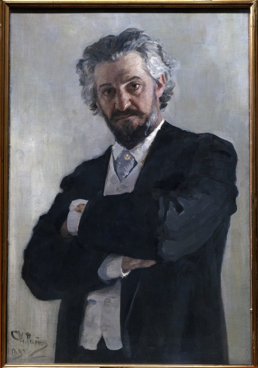 Portrait of the cellist Alexander Verzhbilovich (1850-1911) à Ilja Efimowitsch Repin