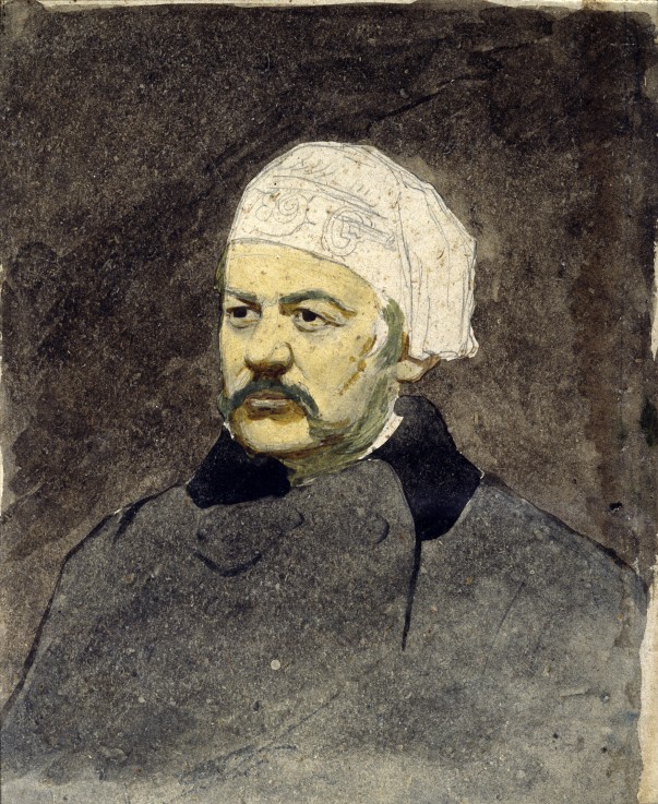 Portrait of the composer Michail I. Glinka (1804-1857) à Ilja Efimowitsch Repin