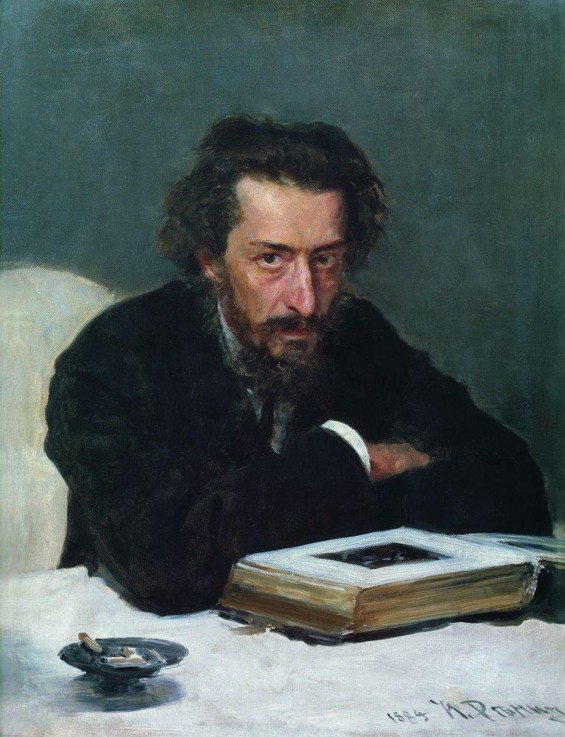 Portrait of composer Pavel Ivanovich Blaramberg à Ilja Efimowitsch Repin