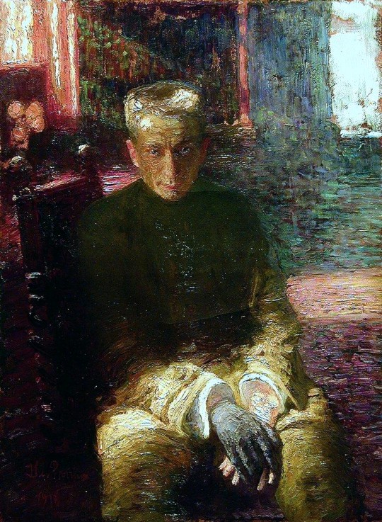 Portrait of Alexander Kerensky (1881-1970) à Ilja Efimowitsch Repin