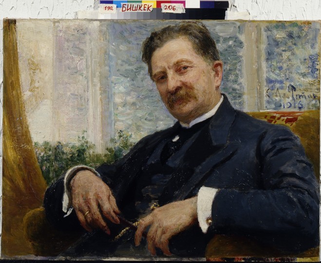 Portrait of Y.M. Vengerov à Ilja Efimowitsch Repin