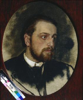 Portrait of Vladimir Grigorievich Chertkov, writer and secretary of Leo Tolstoy