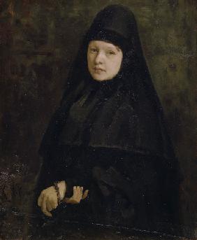 I.Repin, Die Nonne