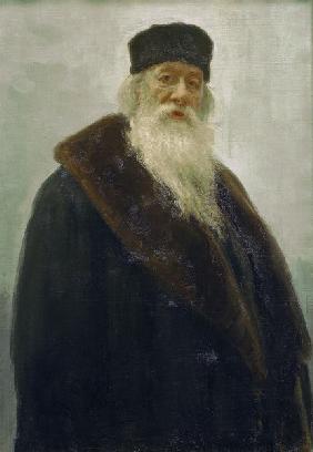 Vladimir Stasov / painting by Repin.