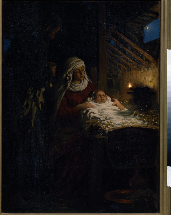 Nativity à Ilja Efimowitsch Repin