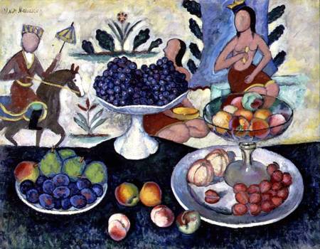Still Life of Fruit à Ilya Ivanovich Mashkov
