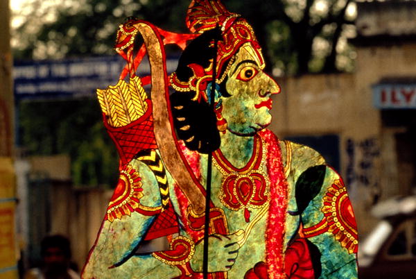 Figure of the God Rama  à École indienne
