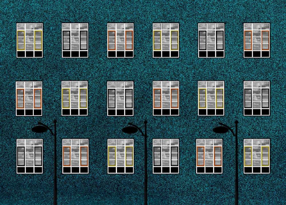 Composition with windows à Inge Schuster