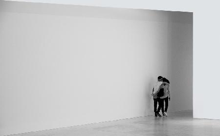Couple at nuseum