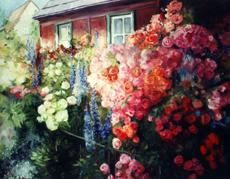 Jardin de fleurs 1 à Ingeborg Kuhn