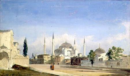 Hagia Sophia, Constantinople à Ippolito Caffi