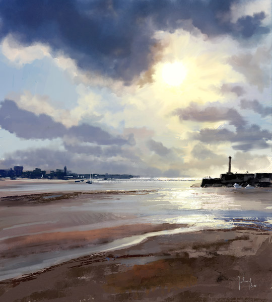 Weather at Margate à Georg Ireland