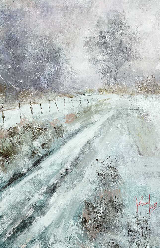 The trio in the snowstorm à Georg Ireland