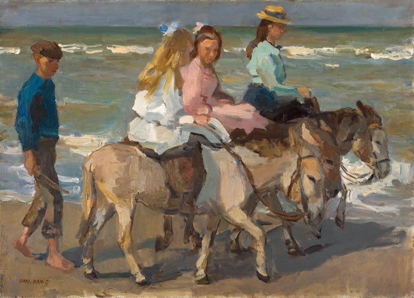 Donkey riding à Isaac Israels