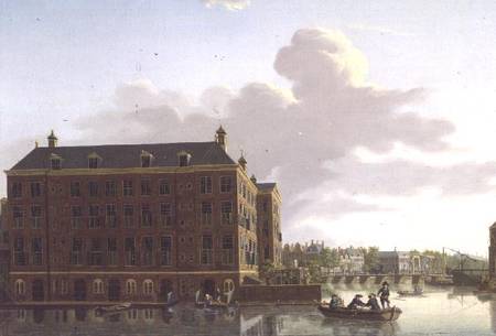 A View of Amsterdam à Isaak Ouwater