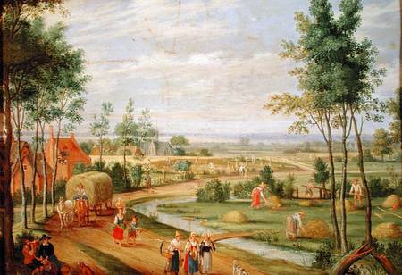 The Harvest, or Summer à Isaak van Oosten