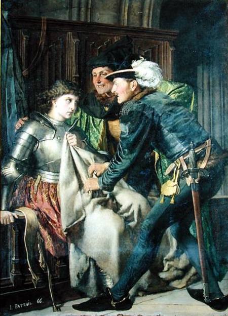 Joan of Arc (1412-31) Insulted in Prison à Isidore Patrois