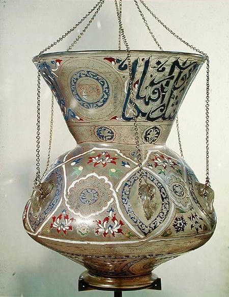 Lamp, from the Mosque of Sultan Hasan, Cairo à École islamique