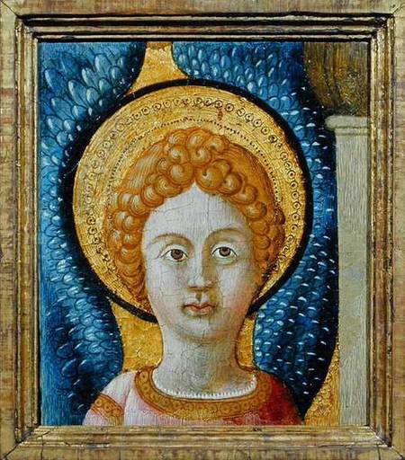 Head of an Angel à École picturale italienne