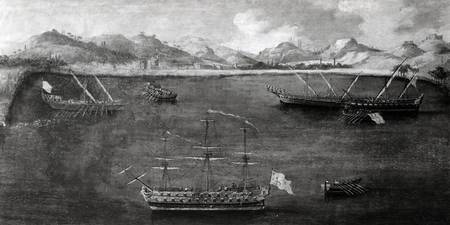 One of the Naval Exploits of the Famous Sailor, Mattio Ivanovich da Dobrota à École picturale italienne