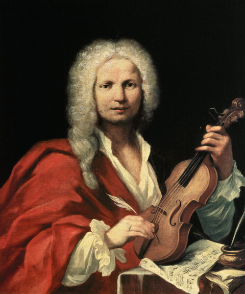 Portrait of Antonio Vivaldi (1678-1741) à École picturale italienne
