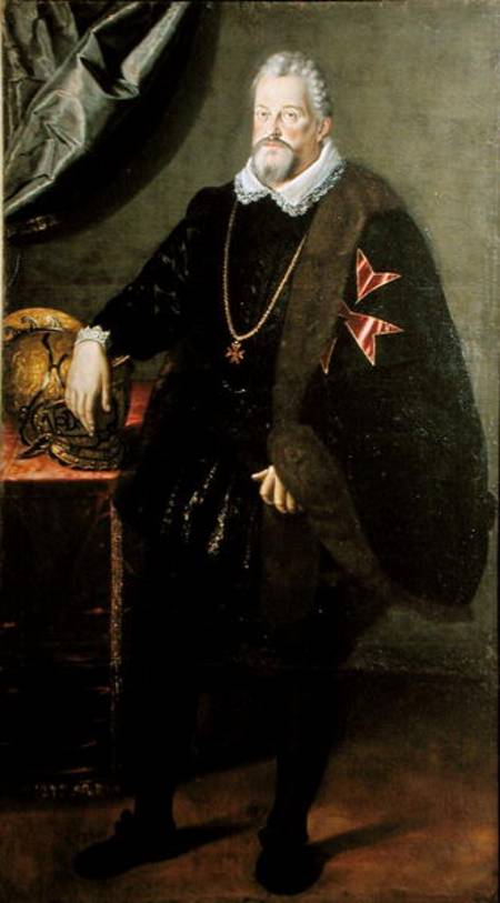 Portrait of Ferdinand I (1549-1609) de' Medici à École picturale italienne