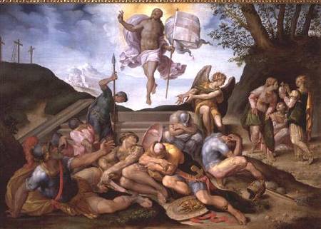 The Resurrection of Christ, Florentine School à École picturale italienne