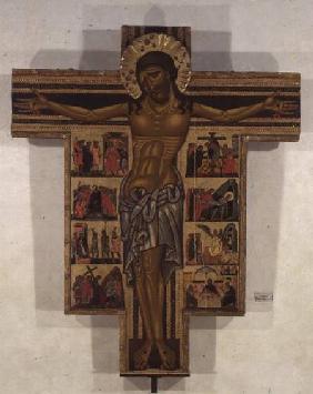 Crucifixion with Stories of the Passion, School of Lucca