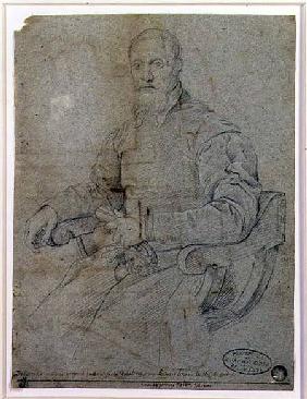 Portrait of Titian (Tiziano Vecellio) (c.1485-1576) Roman School