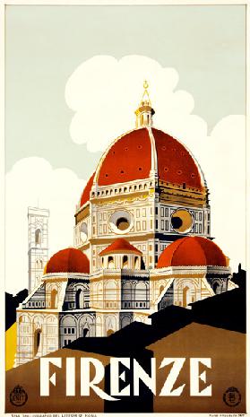 Florence Travel Poster