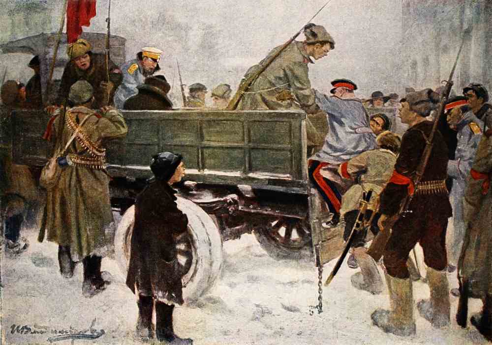 Arresting Generals during the Revolution in February 1917 à Ivan Alexeyevich Vladimirov
