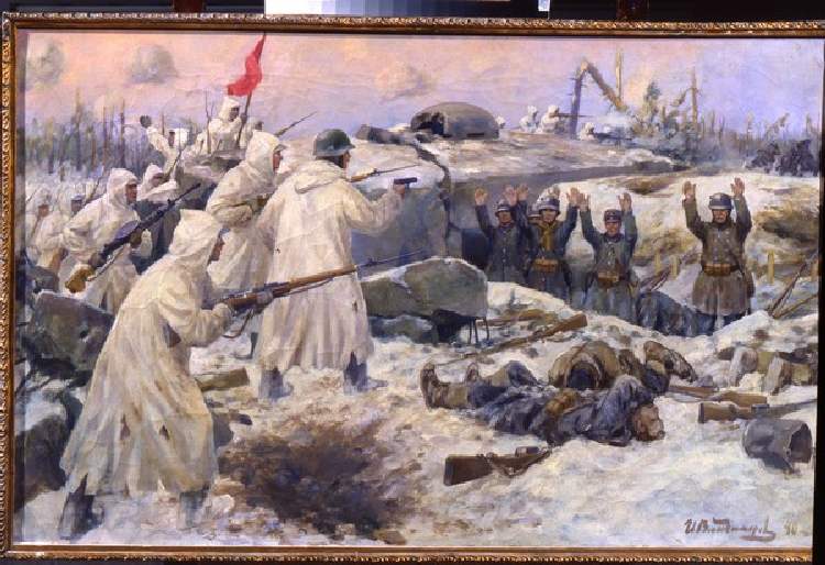 Die Kapitulation der Finnen 1940 à Iwan Alexejewitsch Wladimirow
