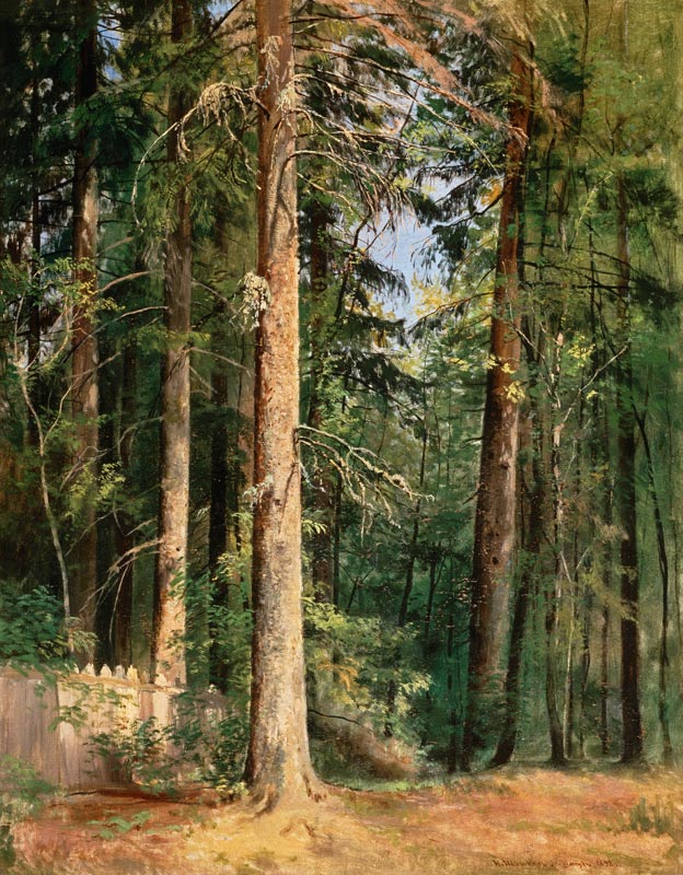 I.I.Shishkin, Forest, 1892 à Iwan Iwanowitsch Schischkin
