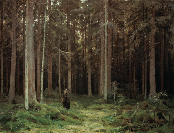 Shishkin / Countess Mordvinova s Forest à Iwan Iwanowitsch Schischkin