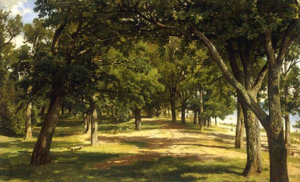 I.I.Shishkin, Wood Glade, 1889 à Iwan Iwanowitsch Schischkin