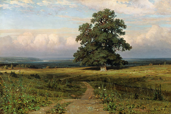 Shishkin / On barren heathland / 1883 à Iwan Iwanowitsch Schischkin