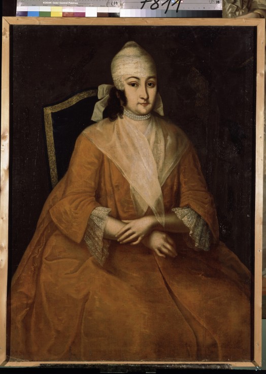 Portrait of Anna Leopoldovna, regent of Russia (1718-1746) à Iwan Jakowlewitsch Wischnjakow