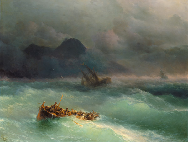 The Shipwreck à Iwan Konstantinowitsch Aiwasowski