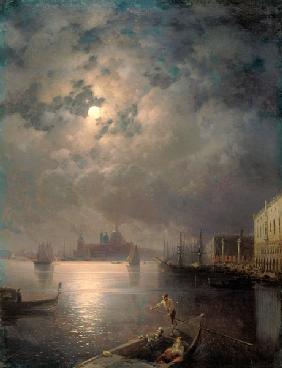 Voyage en gondole au clair de lune à Venise