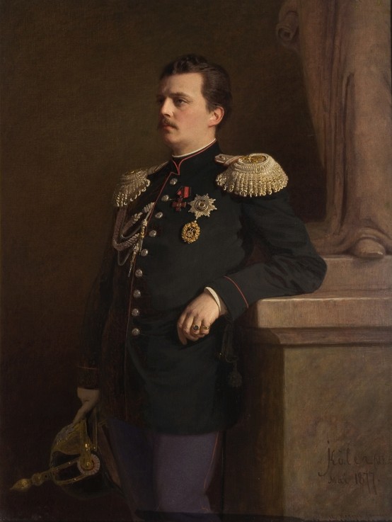 Portrait of Grand Duke Vladimir Alexandrovich of Russia (1847-1909) à Iwan Nikolajewitsch Kramskoi