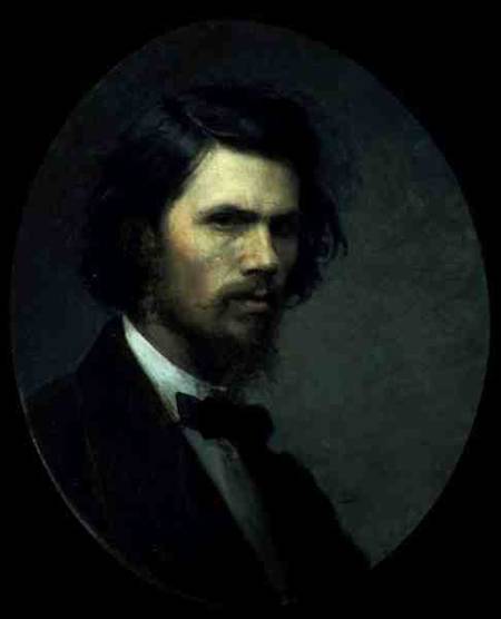 Self Portrait à Iwan Nikolajewitsch Kramskoi