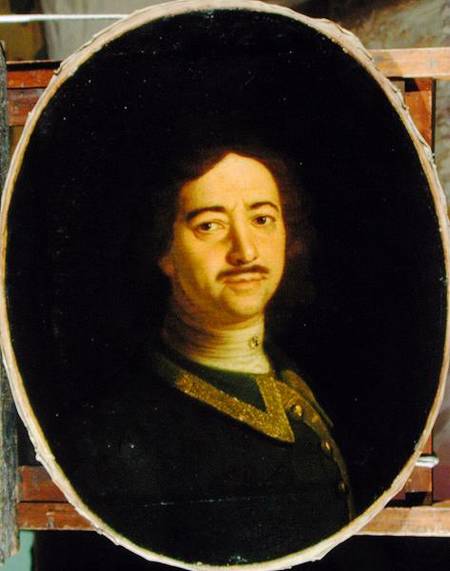 Portrait of Peter the Great (1672-1725) à Iwan Maximowitsch Nikitin