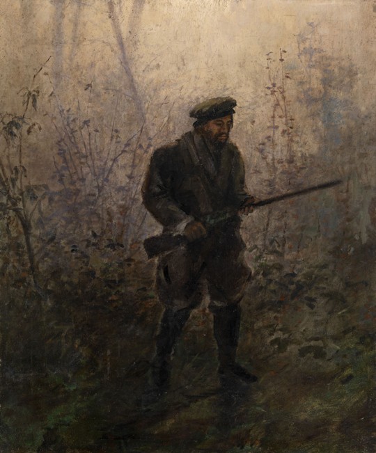 Hunter in the Forest à Iwan Pawlowitsch Pochitonow
