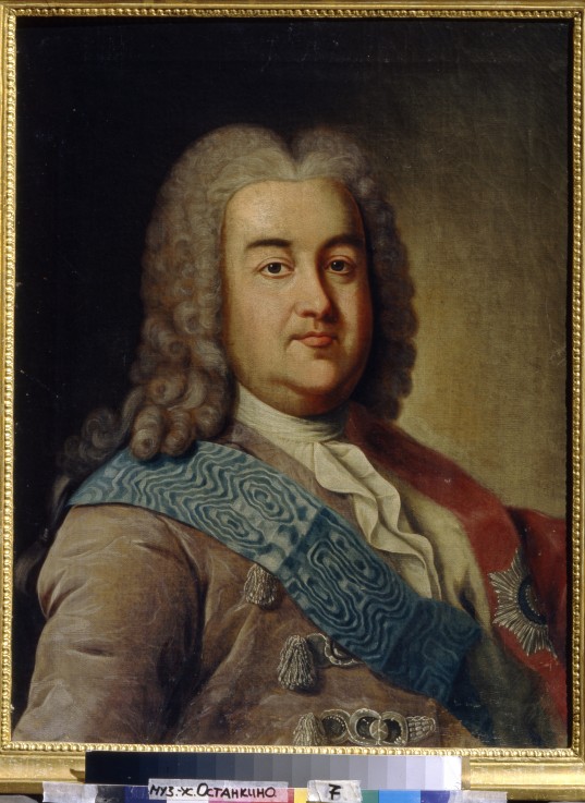 Portrait of Prince Alexey Mikhailovich Cherkassky à Iwan Petrowitsch Argunow