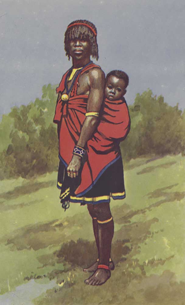 Native woman, Empangiri District à J. Macfarlane