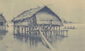 Marine village of New Guinea